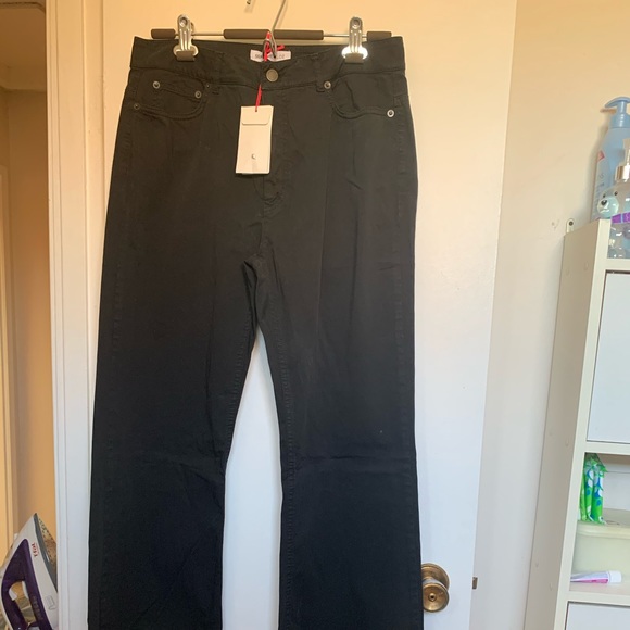 See by Chloe black bootlegged pants - Picture 4 of 5